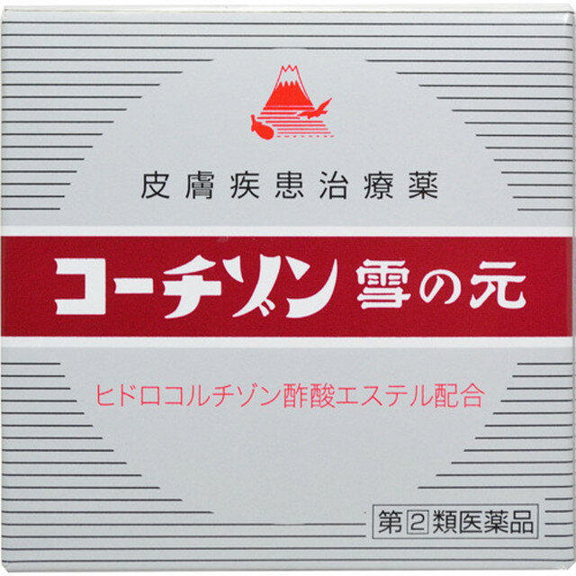 【指定第2類医薬品】コーチゾン雪の元 6g【アレルギー性皮膚炎 疱疹状皮膚炎 あかぎれ かゆみ止め くさ しっしん しもやけ ひび 凍傷 やけど 痔疾 あせも 虫さされ】