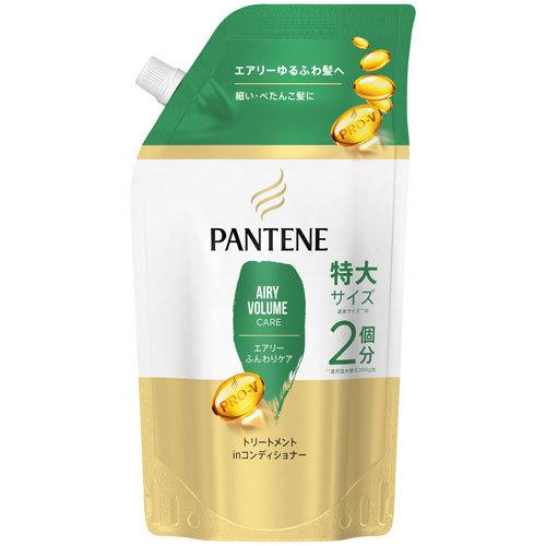 P&G パンテーン エアリーふんわりケア トリートメントinコンディショナー 詰め替え 特大 600g 美容 口コミ 人気 ランキング 女性 男性