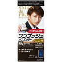 【医薬部外品】サロンドプロ ワンプッシュメンズヘアカラー 6A 深みのあるアッシュブラウン(1セット) 白髪染め