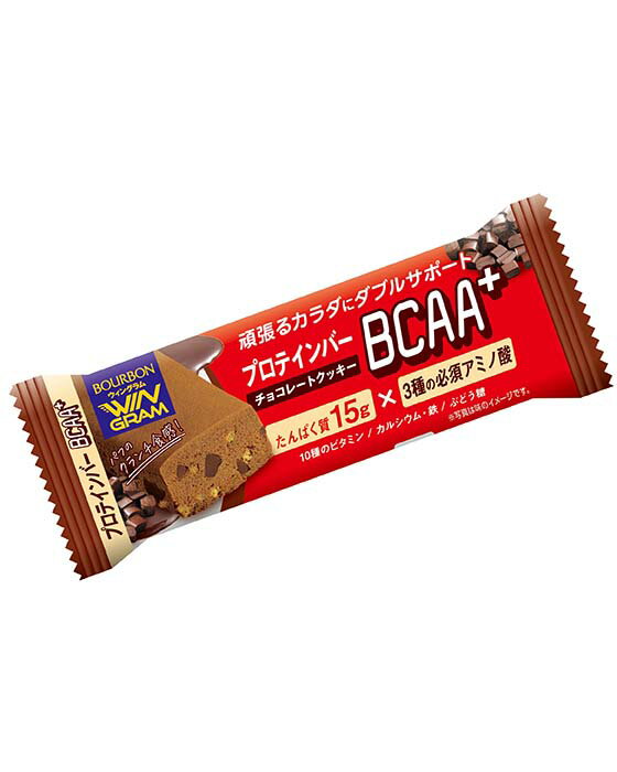 ブルボン プロテインバー BCAA+ キャ