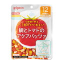 商品名 ◆食育レシピ野菜　鯛とトマトのアクアパッツァ　100g 内容量 100g 商品詳細 1食分に必要な鉄とカルシウムが摂れるシリーズです。 レーダーチャートが付いているので栄養バランスが一目でわかります。 たんぱく質アイコンでメニュー選びをサポート ＜食育レシピ鉄・カルシウムの特徴＞ ●1食分に必要な鉄1．5mg、カルシウム150mgが摂れます。 ●1才4ヵ月頃からの赤ちゃんのかむ力の発達に合わせて、具材の大きさや固さを考えて調理しました。 ●着色料、香料、保存料は使用していません。 成分・分量 【原材料】 野菜（たまねぎ、とうもろこし、にんじん、じゃがいも、キャベツ、だいこん、えだまめ（大豆を含む））、トマトピューレー（国内製造）、野菜ペースト（かぼちゃ、セロリ、ピーマン）、れんこん水煮、鯛、しいたけ水煮、しょうゆ、チキンエキス、かつおだし、食塩／増粘剤（加工でん粉） 用法及び用量 【お召し上がり方】 ●調理済みですので、器に移してそのままお召し上がりいただけます。 【お湯で温める場合】 ●袋のまま1−2分 ●袋の封を切らずに、沸騰させて火を止めたお湯につけて温めてください。 ●加熱後は、袋の穴に、はしなどを差し込んで取り出してください。 ●切り口から封をあけ、器に移し、軽くかき混ぜてお召し上がりください。 ●ヤケド注意 【電子レンジで温める場合】 ●加熱時間の目安500−600Wで10−20秒 ●必ず中身を電子レンジ対応の容器に移し、ラップをかけて温めてください。 加熱後は、軽くかき混ぜてお召し上がりください。 ※ラップを取る際に熱くなった具やソースがはねることがありますのでご注意ください。 ※オート機能は使用しないでください。 ●ヤケド注意 使用上の注意点 ●月齢は目安です。具をつぶすなどして大きさ・固さを加減してあげてください。 ●加熱後は中身が熱くなっていますので、ヤケドをしないよう開封には十分ご注意ください。 ●熱くないか温度を確認してからお子様にお与えください。 ●開封後はなるべく早めにお使いください。 ●食べ残しや作りおきは与えないでください。 ●離乳のすすめ方については、専門家にご相談ください。 ※れんこん特有の変色が見られることがありますが、品質には問題ありません。 ※まれに濁って見えることがありますが、品質には問題ありません。 製造販売会社（メーカー） ピジョン 広告文責 株式会社マイドラ 登録販売者：林　叔明 電話番号：03-3882-7477 ※パッケージデザイン等、予告なく変更されることがあります。ご了承ください。