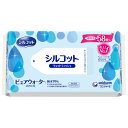ユニ・チャーム シルコット ピュアウォーター ウェットティッシュ つめかえ用 58枚入 日用消耗品(3)