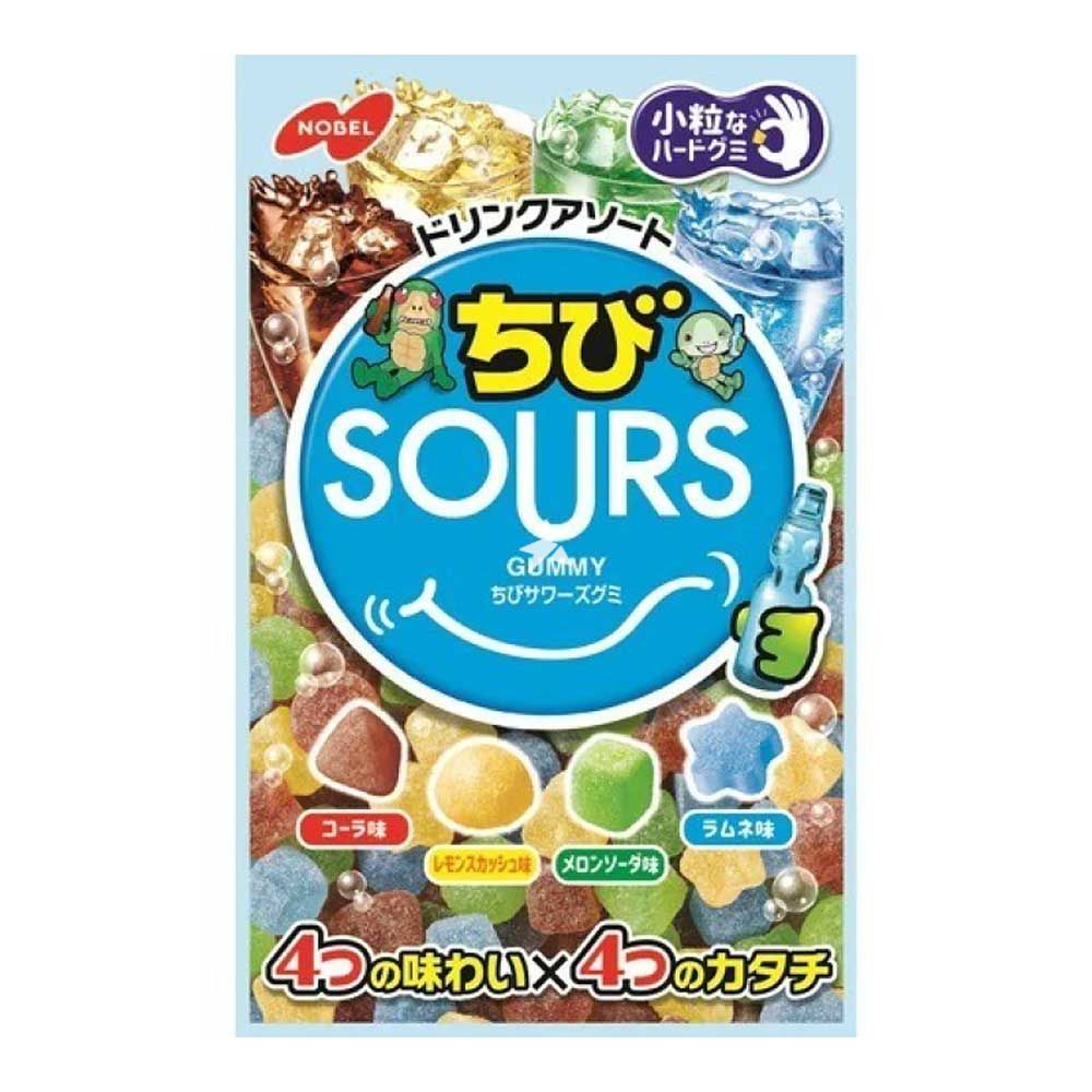 ちびサワーズ ドリンク アソート 80g × 6個 お菓子 グミ