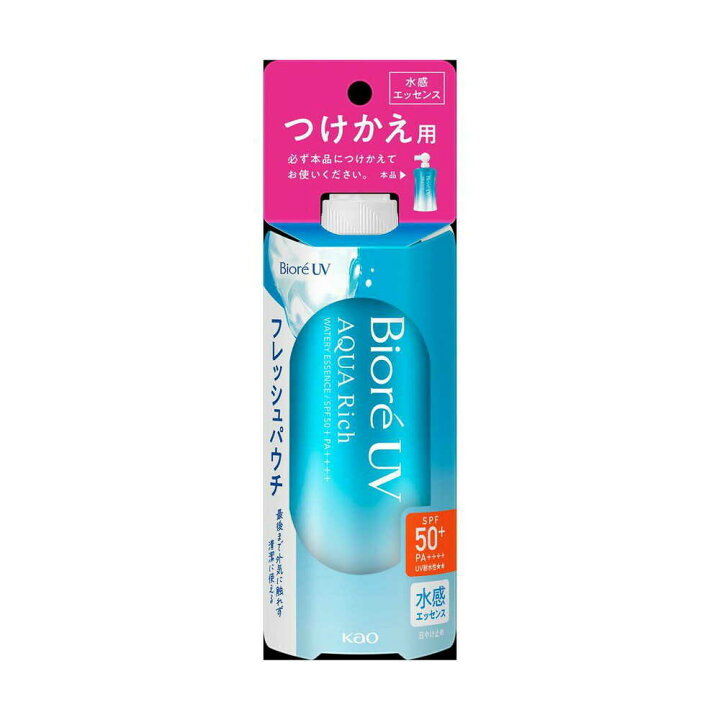 UV アクアリッチ ウォータリーエッセンス (120.0g) つけかえ用 UVケア 日焼け止め フレッシュパウチ