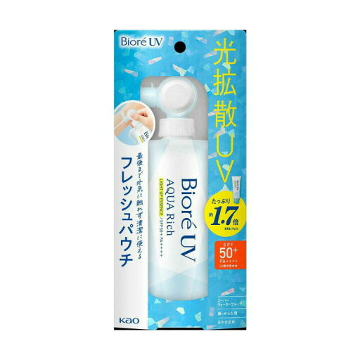ビオレ UV アクアリッチ ライトアップエッセンス フレッシュパウチ(120.0g) 顔 からだ用 強力紫外線 光コントロール 日焼け止め UVケ ビオレ UV アクアリッチ ライトアップエッセンス フレッシュパウチ(120.0g) 顔 からだ用 強力紫外線 光コントロール 日焼け止め UVケ