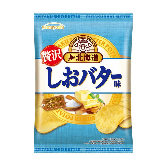 ポテトチップス　北海道しおバター味　50g × 12個 駄菓子 スナック菓子 スナック駄菓子
