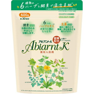 【医薬部外品】薬用入浴剤 浴用 アビアントK 600g(30回分) 腰痛 神経痛 肩こり 冷え症 生薬成分配合 【医薬部外品】薬用入浴剤 浴用 アビアントK 600g(30回分) 腰痛 神経痛 肩こり 冷え症 生薬成分配合