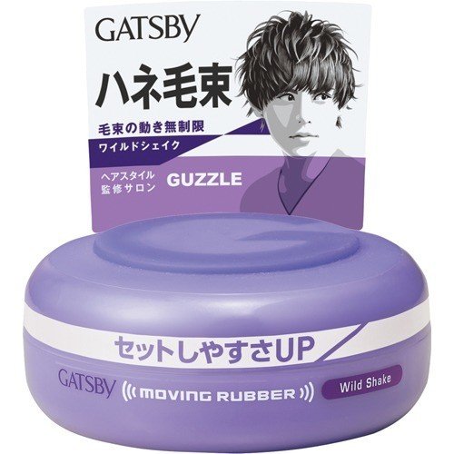 マンダムギャツビームービングラバーワイルドシェイク80g【メンズ男性化粧品スタイリング剤ヘアワックス】