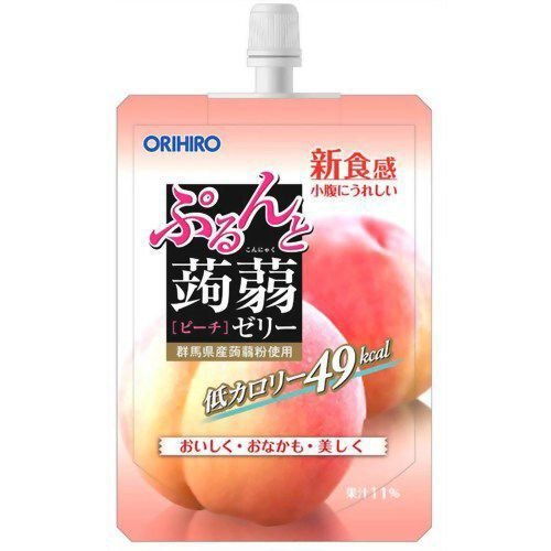 ぷるんと蒟蒻ゼリースタンディング ピーチの商品画像