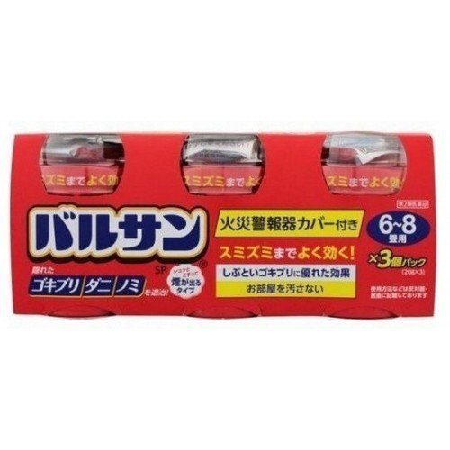 【第2類医薬品】レック バルサンSPジェット 6-8畳用 (20g*3個入) ゴキブリ ダニ ノミ