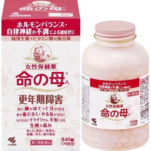 【第2類医薬品】小林製薬 女性保健薬 命の母A 840錠