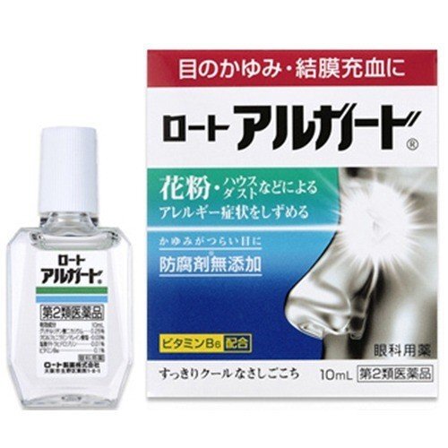 【第2類医薬品】ロート アルガード 10ml目のかゆみ、結膜充血、眼瞼炎（まぶたのただれ）、目のかすみ..