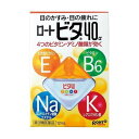 【第3類医薬品】ロート ビタ40アルファ(12mL)【ロート】 目の疲れ・かすみに 【作用と特徴】 ●目の疲れ・かすみに ●酢酸d-α-トコフェロール 血行促進作用があり、栄養を送り届けることで疲れた目の回復を促します。 ●塩酸ピリドキシン 新陳代謝促進作用があり、栄養を補給することで疲れた目の回復を促します。 ●コンドロイチン硫酸ナトリウム 涙液の成分を補給し、乾いて疲れた目に効果をあわらします。 ●L-アスパラギン酸カリウム 目の細胞呼吸を活性化し、疲れ目に効果をあらわします。 ●メチル硫酸ネオスチグミン 目の調節神経に作用して、ピント調節をスムーズにし、目の疲れに効果をあわらします。 【使用上の注意】 ＜相談すること＞ 1．次の人は使用前に医師、薬剤師又は登録販売者に相談してください （1）医師の治療を受けている人。 （2）薬などによりアレルギー症状を起こしたことがある人。 （3）次の症状のある人。はげしい目の痛み （4）次の診断を受けた人。緑内障 2．使用後、次の症状があらわれた場合は副作用の可能性があるので、直ちに使用を中止し、この文書を持って医師、薬剤師又は登録販売者に相談してください。 関係部位・・・症状 皮膚・・・発疹・発赤、かゆみ 目・・・充血、かゆみ、はれ、しみて痛い 3．次の場合は使用を中止し、この文書を持って医師、薬剤師又は登録販売者に相談してください。 （1）目のかすみが改善されない場合。 （2）2週間使用しても症状がよくならない場合。 【効能・効果】 ・目の疲れ、目のかすみ(目やにの多いときなど)、結膜充血、眼病予防(水泳のあと、ほこりや汗が目に入った時など)、眼瞼炎(まぶたのただれ)、目のかゆみ、紫外線その他の光線による眼炎(雪目など)、ハードコンタクトレンズを装着している時の不快感 【用法・用量】 1日3回から6回まで、1回1滴から3滴までを点眼してください。 ＜用法・用量に関する注意＞ （1）過度に使用すると、異常なまぶしさを感じたり、かえって充血を招くことがあります。 （2）小児に使用させる場合には、保護者の指導監督のもとに使用させてください。 （3）容器の先を目やまぶた、まつ毛に触れさせないでください（汚染や異物混入（目やにやほこり等）の原因になります。）。また、混濁したものは使用しないでください。 （4）ソフトコンタクトレンズを装着したまま使用しないでください。 （5）点眼用にのみ使用してください。 【成分・成分量】 100mL中 酢酸d-α-トコフェロール(天然型ビタミンE)・・・0.05％ 塩化ピリドキシン(ビタミンB6)・・・0.1％ コンドロイチン硫酸ナトリウム・・・0.1％ L-アスパラギン酸カリウム・・・1％ メチル硫酸ネオスチグミン・・・0.005％ マレイン酸クロルフェニラミン・・・0.03％ 添加物・・・ホウ酸、ホウ砂、L-メントール、d-ボルネオール、ユーカリ油、エデト酸Na、ポリオキシエチレン硬化ヒマシ油、pH調整剤 【保管及び取扱い上の注意】 （1）直射日光の当たらない涼しい所に密栓して保管してください。品質を保持するため、自動車内や暖房器具の近くなど高温の場所（40℃以上）に放置しないでください。 （2）小児の手の届かない所に保管してください。 （3）他の容器に入れ替えないでください（誤用の原因になったり品質が変わります。）。 （4）他の人と共用しないでください。 （5）使用期限（外箱の底面に書いてあります）の過ぎた製品は使用しないでください。なお、使用期限内であっても一度開封した後は、なるべく早くご使用ください。 （6）容器を横にして点眼したり、保存の状態によっては、容器の先やキャップ部分に成分の結晶が付着することがあります。その場合には清潔なガーゼで軽くふき取ってご使用ください。 【製造国】 日本 【リスク区分】 第3類医薬品 商品区分 医薬品 医薬品の使用期限 使用期限まで180日以上あるものをお送りします。 【問い合わせ先】 ロート製薬 544-8666 大阪市生野区巽西1-8-1 06-6758-1230 【広告文責】 株式会社マイドラ/お問い合わせ：03-3882-7477