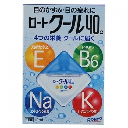 【第3類医薬品】ロート クール40アルファ(12mL)【ロート】