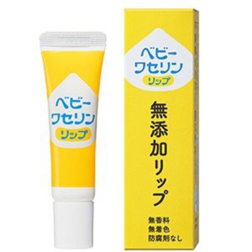 【商品紹介】 ◆無香料、無着色、パラベンフリーで赤ちゃんの乾燥した肌にも ◆チューブの先端は、斜めにカットされているので、唇や皮ふに直接塗布することができます。 効能・効果 ・皮膚、口唇を保護します。 ・皮膚、口唇の乾燥を防ぎます。 使用方法 そのまま適量を皮ふ、口唇に塗布してお使いください。 成　分 白色ワセリン 区　分 化粧品、リップクリーム/原産国　日本 【使用上の注意】 ●お肌に異常が生じていないかよく注意して使用してください。 ●お肌や唇に合わないとき、また、使用中や使用したお肌に直射日光があたって、赤味、はれ、かゆみ、刺激、色抜け（白斑等）や黒ずみ等の異常があらわれた場合は使用を中止し、皮膚科専門医等にご相談ください。そのまま使用を続けますと、症状を悪化させることがあります。 ●傷やはれもの、しっしん等、異常のある部位にはお使いにならないでください。 【保管及び取扱い上の注意】 (1)乳幼児の手の届かないところに保管してください。 (2)極端に高温又は低温の場所、直射日光のあたる場所には保管しないでください。 (3)他の容器に入れ替えないでください。(誤用の原因になったり品質が変わることがあります。） (4)低温時に固くなることがありますが、品質は変わりません。使用時は製品を常温に戻してからお使いください。 ◆本品記載の使用法・使用上の注意をよくお読みの上ご使用下さい。 販売元 健栄製薬株式会社　大阪市中央区伏見町2丁目5番8号 電話番号：06-6231-5626 リニューアルに伴い、パッケージ・内容等予告なく変更する場合がございます。予めご了承ください。 広告文責 株式会社マイドラ 電話: 03-3882-7477