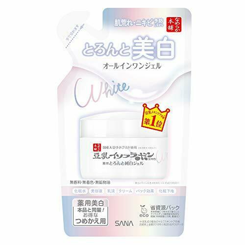 サナ なめらか本舗 とろんと濃ジェル 薬用美白 N つめかえ用 100gSANA サナ なめらか本舗 美白ライン とろんと濃ジェル 薬用美白N (詰替 100g) 美白ジェル 豆乳 詰め替え つめかえ 豆乳イソフラボンイソフラボン