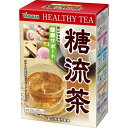 【山本漢方 糖流茶の商品詳細】 ●桑の葉、ハブ茶など12種類の素材を配合した、おいしく食生活をサポートするお茶です。 ●夏はアイスで、冬はホットで ●ティーバッグタイプ ●残留農薬230種類検査済み 【召し上がり方】 お水の量はお好みにより、加減してください。 本品は食品ですから、いつお召し上がりいただいてもけっこうです。 ・やかんで煮だす：700ml〜900ml、とろ火約5分 沸騰したお湯の中へ1バッグを入れとろ火にて煮だしてお飲みください。 ・冷水だし：800ml、約2時間 ウォーターポットの中へ、1バッグを入れ、水を注ぎ、冷蔵庫に入れて冷やしてお飲みください。 ・アイス：約2時間 煮だしたあと、湯ざましをし、ウォーターポット又は、ペットボトルに入れ替え、冷蔵庫で冷やしてお飲みください。 ・キュウス：お好みの味で 急須に1バッグを入れ、お飲みいただく量の湯を入れて、カップや湯のみに注いでお飲みください。 【品名・名称】 混合茶 【山本漢方 糖流茶の原材料】 桑の葉(中国)、ハブ茶、ウーロン茶、大麦、玄米、白刀豆、とうもろこし、カンゾウ、バナバ茶、シジュウムグァバ葉、ギムネマ・シルベスタ、かき葉 【栄養成分】 1杯100ml(茶葉1.25g)あたり エネルギー：1kcal、たんぱく質：0.2g、脂質：0g、炭水化物：0g、食塩相当量：0.005g 【保存方法】 直射日光及び、高温多湿の場所を避けて保存してください。 (開封後の保存方法) 本品は穀類の原料を使用しておりますので、虫、カビの発生を防ぐために、開封後はお早めに、ご使用ください。尚、開封後は輪ゴム、又はクリップなどでキッチリと封を閉め、涼しい所に保管してください。特に夏季は注意です。 【注意事項】 ・本品は多量摂取により疾病が治癒したり、より健康が増進するものではありません。摂りすぎにならないようにしてご利用ください。 ・まれに体質に合わない場合があります。その場合はお飲みにならないでください。 ・天然の素材原料ですので、色、風味が変化する場合がありますが、使用には差し支えありません。 ・乳幼児の手の届かない所に保管してください。 ・食生活は、主食、主菜、副菜を基本に食事のバランスを。 ・煮出したお茶は保存料等使用しておりませんので、当日中にお召し上がりください。 ・煮だした時間や、お湯の量、火力により、お茶の色や風味に多少のバラツキがでることがございますので、ご了承ください。また、そのまま放置しておきますと、特に夏期には、腐敗することがありますので、当日中にご使用ください。残りは冷蔵庫に保存ください。 ・ティーバッグの材質は、風味をよくだすために薄い材質を使用しておりますので、バッグ中の原材料の微粉が漏れて内袋に付着する場合があります。また、赤褐色の斑点が生じる場合がありますが、斑点はハブ茶のアントラキノン誘導体という成分ですから、いずれも品質には問題がありませんので、ご安心してご使用ください。 【原産国】 日本 【発売元、製造元、輸入元又は販売元】 山本漢方製薬 485-0035 愛知県小牧市多気東町157番地 0568-73-3131 広告文責 株式会社マイドラ 登録販売者：林　叔明 電話番号：03-3882-7477 ※パッケージデザイン等、予告なく変更されることがあります。ご了承ください。