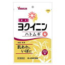 【医薬品の使用期限】 使用期限180日以上の商品を販売しております 【山本漢方ハトムギ錠の商品詳細】 ●本品は「いぼ、皮膚のあれ」に効果があるヨクイニン末を服用しやすい錠剤としたものです。 ●生薬のヨクイニン末は固めにくく、やわらかい錠剤となっています。 【効能 効果】 いぼ、皮膚のあれ 【用法 用量】 ・次の量を1日3回、食前又は食間に水または白湯で服用してください (年齢：1回量：1日服用回数) 成人(15歳以上)：6錠：3回 11歳以上15歳未満：4錠：3回 8歳以上11歳未満：3錠：3回 5歳以上8歳未満：2錠：3回 5歳未満：服用しないでください。 ★用法・用量に関連する注意 ・小児に服用させる場合には、保護者の指導監督のもとに服用させてください。 【成分】 1日量18錠(成人の1日服用量)中 (成分：分量) 日本薬局方 ヨクイニン末：3000mg ヨクイニンエキス：231mg(日局ヨクイニン3gに相当) 添加物として、部分アルファー化デンプン、結晶セルロース、含水二酸化ケイ素、メタケイ酸アルミン酸マグネシウム、ステアリン酸マグネシウムを含有します。 【注意事項】 ★相談すること 1.次の人は服用前に医師、薬剤師又は登録販売者に相談してください (1)医師の治療を受けている人。 (2)妊婦又は妊娠していると思われる人。 (3)薬などによりアレルギー症状を起こしたことがある人。 2.服用後、次の症状があらわれた場合は副作用の可能性があるので、直ちに服用を中止し、この文書を持って医師、薬剤師又は登録販売者に相談してください (関係部位：症状) 皮膚：発疹・発赤、かゆみ 消化器：胃部不快感 3.服用後、次の症状があらわれることがあるので、このような症状の持続又は増強が見られた場合には、服用を中止し、この文書を持って医師、薬剤師又は登録販売者に相談してください 下痢 4.1ヵ月位服用しても症状がよくならない場合は服用を中止し、この文書を持って医師、薬剤師又は登録販売者に相談してください ★保管及び取扱い上の注意 (1)直射日光の当たらない湿気の少ない涼しい所に、チャックをしっかり閉めて保管してください。 (2)小児の手の届かない所に保管してください。 (3)他の容器に入れ替えないでください。(誤用の原因になったり品質が変わることがあります。) (4)使用期限を過ぎたものは服用しないでください。 (5)水分が錠剤につきますと、変色または色むらを生じることがありますので、誤って水滴を落としたり、濡れた手で触れないでください。 【原産国】 日本 【発売元、製造元、輸入元又は販売元】 山本漢方製薬 リニューアルに伴い、パッケージ・内容等予告なく変更する場合がございます。予めご了承ください。 広告文責 株式会社マイドラ 登録販売者：林　叔明 電話番号：03-3882-7477 ※パッケージデザイン等、予告なく変更されることがあります。ご了承ください。