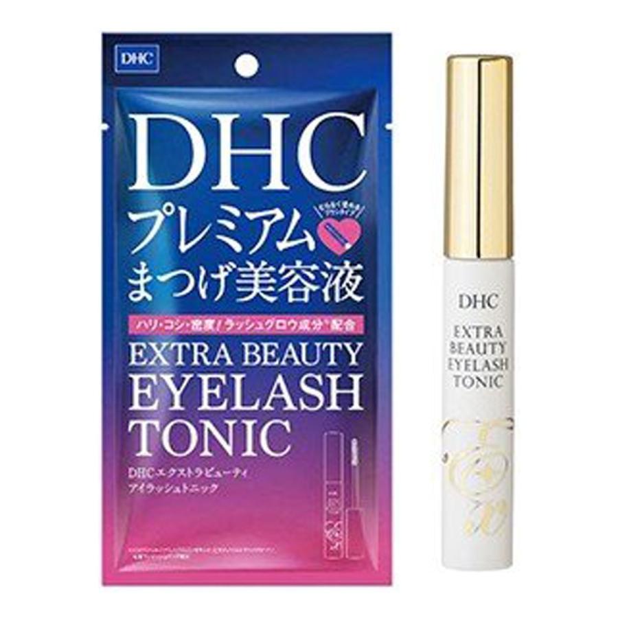 DHC エクストラビューティ アイラッシュトニック 6.5ml まつげ 生え際 ダブルケア 目元用 ボリュームアップ 下まつ毛 ブラシタイプ 濃密 保護 補修 保湿 まつげエクステ