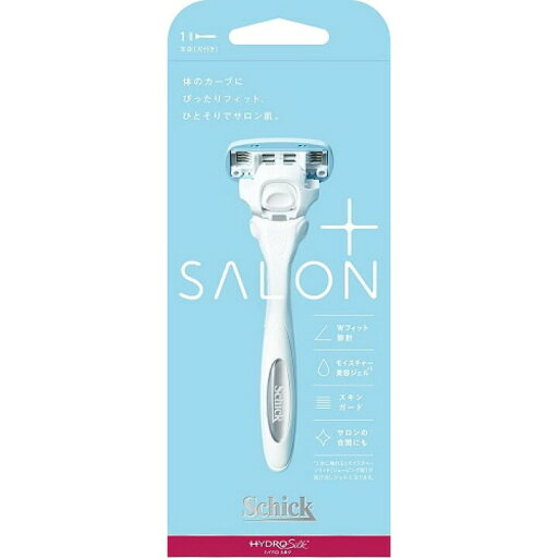 シック ハイドロシルク サロンプラス ホルダー 本体(刃付き)(1個) Schick 剃刀 カミソリ シェーバー 女性 T字 ホルダーモイスチャー美容ジェル スキンガード シック ハイドロシルク サロンプラス ホルダー 本体(刃付き)(1個) Schick 剃刀 カミソリ シェーバー 女性 T字 ホルダーモイスチャー美容ジェル スキンガード