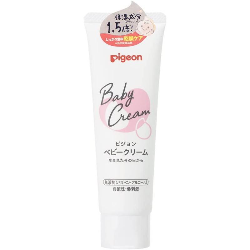 ピジョン ベビークリーム 50g スキンケア ボディケア 保湿 保湿クリーム 無添加 弱酸性 赤ちゃん 赤ちゃん用品 ベビー ベビー用 ベビー用品 ボディーケア あかちゃん 赤ちゃんグッズ ベビーグッズ 子供 子ども こども