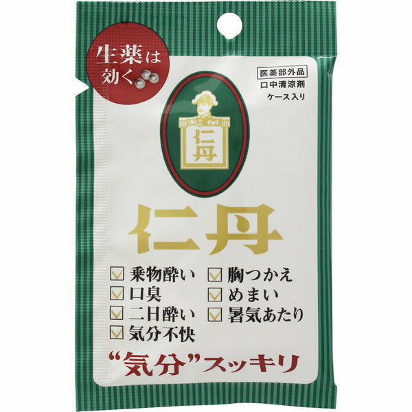 【医薬部外品】仁丹バラエティケース 430粒 口中清涼剤 医薬部外品 口臭 お口 スッキリ 生薬 気分 リフレッシュ 二日酔い 乗り物酔い 胸のむかつき めまい ペパーミント油 気分不快