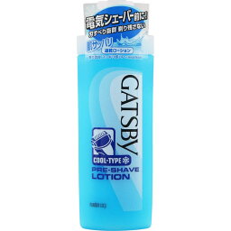 ギャツビー プレシェーブ ローション(140ml) ローション 髭剃り ヒゲ アロエエキス シェービング 電気シェーバー 電気カミソリ カミソリ かみそり ムダ毛 手入れ 男性 人気 ランキング おすすめ スキンガード