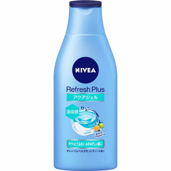 ニベア リフレッシュプラス アクアモイスチャーボディジェル 200mL 花王 Kao NIVEA 保湿ジェル 冷感