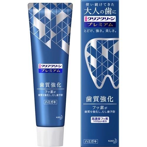 【医薬部外品】花王 クリアクリーン プレミアム 薬用ハミガキ 100g 歯質強化 歯磨き粉 はみがき ハミガキ フッ素 修復