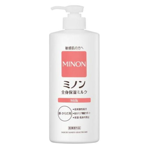 【医薬部外品】第一三共ヘルスケア ミノン 全身保湿ミルク 400ml 敏感肌の方へ 顔 からだ用 保湿 【医薬部外品】第一三共ヘルスケア ミノン 全身保湿ミルク 400ml 敏感肌の方へ 顔 からだ用 保湿