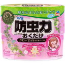 ピレパラアース 防虫力おくだけ 防虫剤 置き型 消臭プラス 衣類用 フローラルソープ(300ml) 洋服ダンス クローゼット用 防虫力 おくだけ 柔軟剤の香り