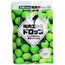 商品名 梅肉エキスドロップ 内容量 63g 商品説明（製品の特徴） 和歌山県産南高梅の青梅の果汁をじっくりと煮詰めて作られた「梅肉エキス」に、沖縄県産黒糖もプラスし、甘酸っぱく仕上げた、梅肉エキスドロップです。 目安量/お召し上がり方 おやつとしてお召し上がりください。 使用上の注意 体に合わない時は、ご使用をおやめください。 成分・分量 和歌山県産南高梅の梅肉エキスを使用。 アレルゲン なし 保管及び取扱上の注意 高温多湿、直射日光を避けて保存してください。開封後はなるべくお早目にお召し上がりください。 広告文責 株式会社マイドラ 登録販売者：林　叔明 電話番号：03-3882-7477 ※パッケージデザイン等、予告なく変更されることがあります。ご了承ください。