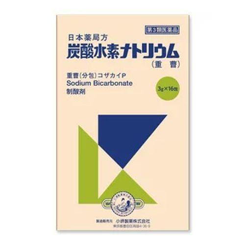 【第3類医薬品】小堺製薬 重曹(分包)コザカイP 3g×16包 胃腸薬　炭酸水素ナトリウム