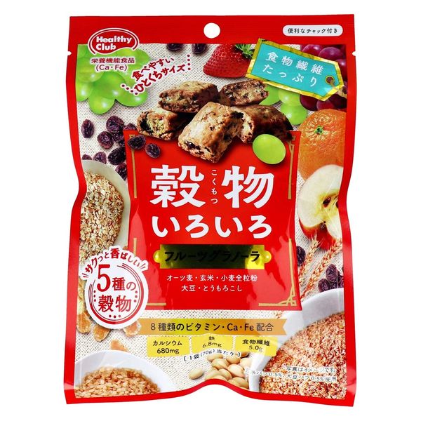 穀物いろいろ フルーツグラノーラ 70g 栄養機能食品 カルシウム 鉄