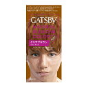 【医薬部外品】マンダム ギャツビー ナチュラルブリーチカラー クリアブラウン 輝く 透明感 男性用