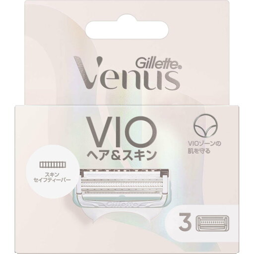 P&G ジレット ヴィーナス (Gillette Venus) VIOヘア&スキン 替刃(3個入)×1個 やさしい P&G ジレット ヴィーナス (Gillette Venus) VIOヘア&スキン 替刃(3個入)×1個 やさしい