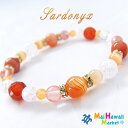 ☆8月 誕生石 ブレスレット パワーストーン ブレスレット サードオニキス【幸運・成功】 パワーストーン ブレスレット ハワイ 送料無料