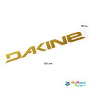 【1点もの!数量限定】ダカイン DAKINE (ゴールド) ステッカー ハワイ ステッカー カッティングタイプ 【ハワイアン雑貨】【ハワイ雑貨】 送料無料