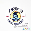 【レア物! 数量限定】PRIMOビール ハワイ サーフステッカー【ハワイアン雑貨】【ハワイ雑貨】サーフボード スノーボード ステッカー 送料無料