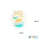【レア物! 数量限定】 ハワイ ステッカー ハワイ島 マウナラニ JUICE 101 ロゴステッカー 【ハワイアン雑貨】【ハワイ雑貨】