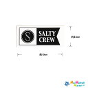 【レア物! 数量限定】ハワイ ステッカー SALTY CREW ロゴステッカー 【ハワイアン雑貨】【ハワイ雑貨】サーフボード スノーボード ステッカー 送料無料