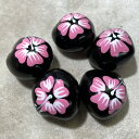 NEW 新色 ニューカラー 新入荷 ククイ キャンドルナッツ 【0224】 5個セット(5個入) ククイ ブラック ホワイト ピンク くくい くくいなっつ ブラック ハワイアンリボンレイ ククイナッツ ヘアゴム アクセサリー(4)