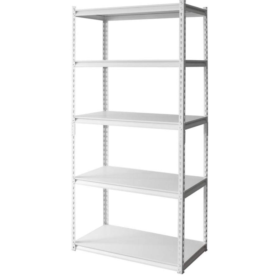 PORCOスチールラック幅90cm5段STRー900幅約90cm×奥行約46cm×高さ約183cm