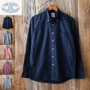 ベストセラー 送料無料 BAGGY【バギー】 長袖 マドラスチェック ボタンダウンシャツ 長袖シャツ メンズ(男性用) 【smtb-m】