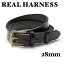 イギリス製 送料無料　REAL HARNESS【リアルハーネス】BELT-2.8 幅2.8cm 「細い」レザーベルト メンズ(男性用)　【smtb-m】