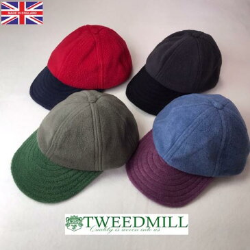 スコットランド製 送料無料 TWEED MILL【ツイード ミル】フリース キャップ メンズ(男性用)【smtb-m】