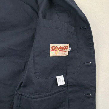 送料無料 CAMCO【カムコ】2021年 FWモデル 3 BUTTON JAC コットン テーラード ジャケットジャケット メンズ(男性用)【smtb-m】