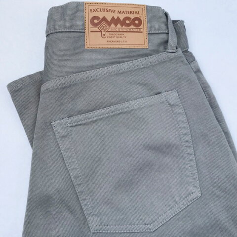 5 Pocket Pique Jeans: Grey