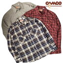 ※代引き不可 ★セール★ 送料無料 CAMCO【カムコ】2 LT.FLANNEL L/S 長袖 ライトフランネル ワークシャツ メンズ(男性用)【smtb-m】