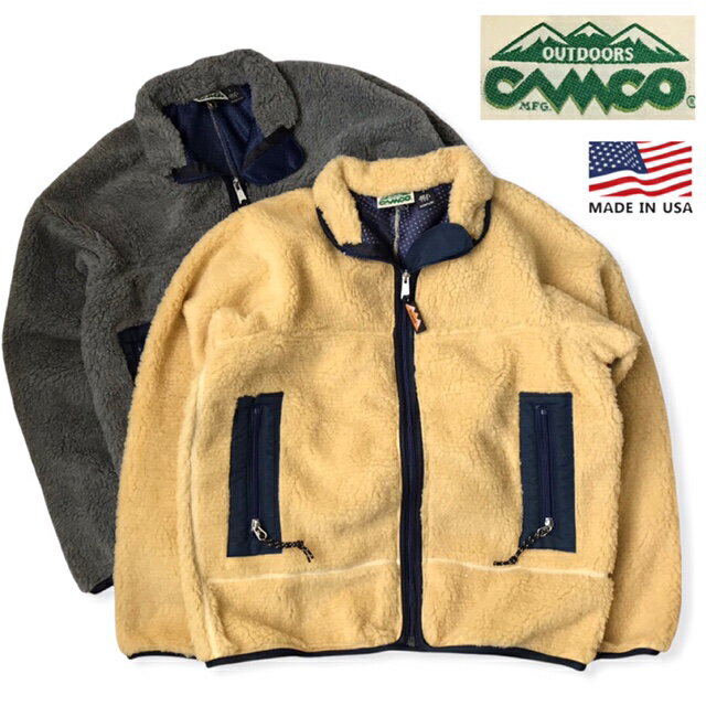 アメリカ製 送料無料 CAMCO【カムコ】FLEECE JAC クラシック フリース ジャケット メンズ(男性用)【smtb-m】